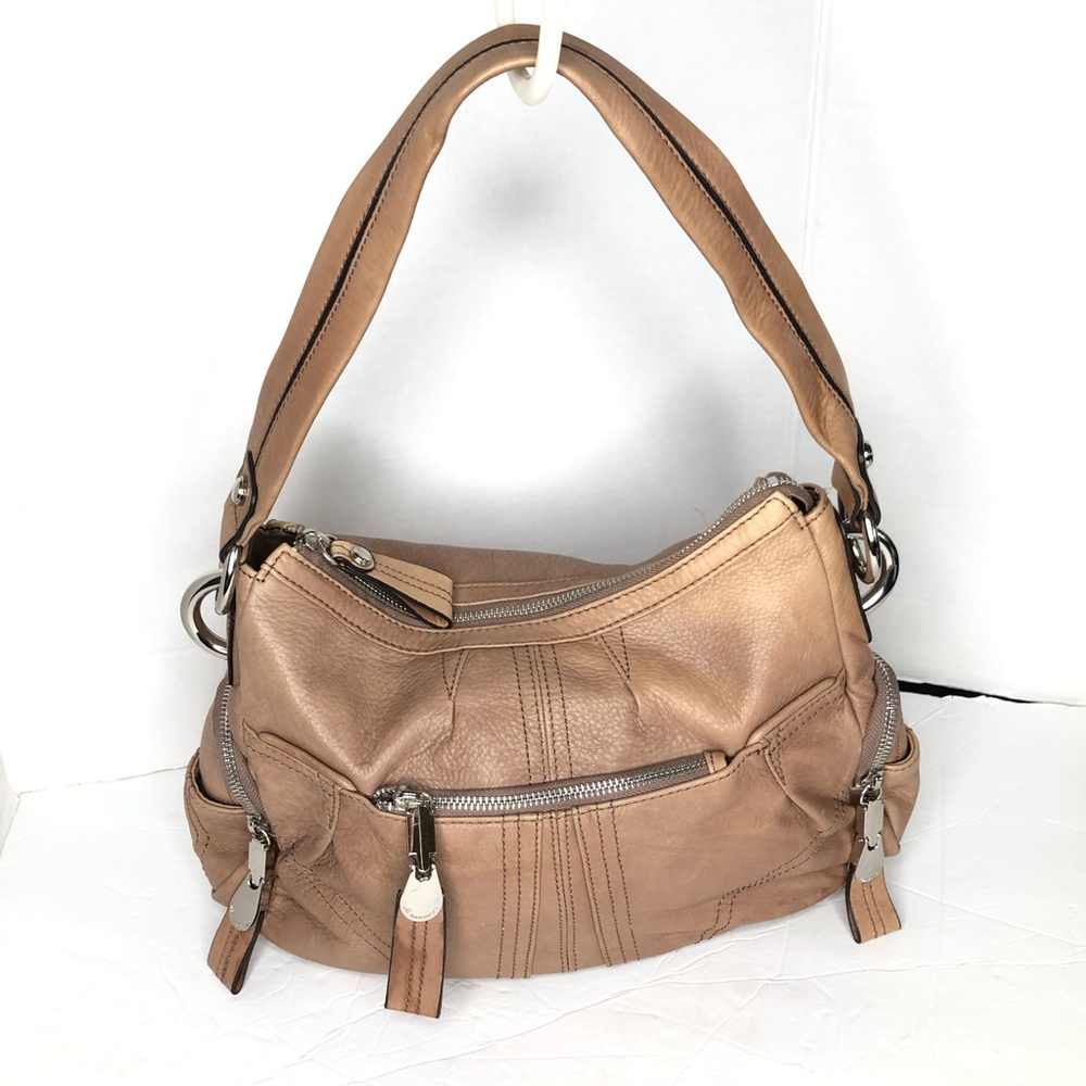 B. MAKOWSKY Leather Satchel Shoulder Bag